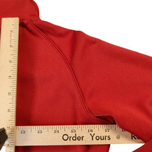 Alabama Nike Dri-Fit Jacket Jr. Men's Full Zip Long Sleeve Mock Neck Red Small - Picture 7 of 11